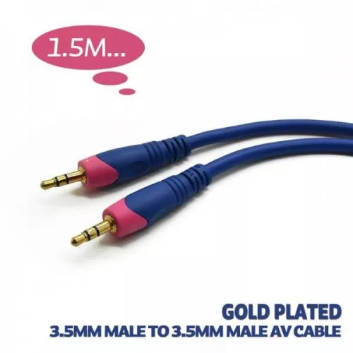  Cabluri  - Cablu Jack 3.5 mm la 3.5 mm 1.5m conductor cupru stanat