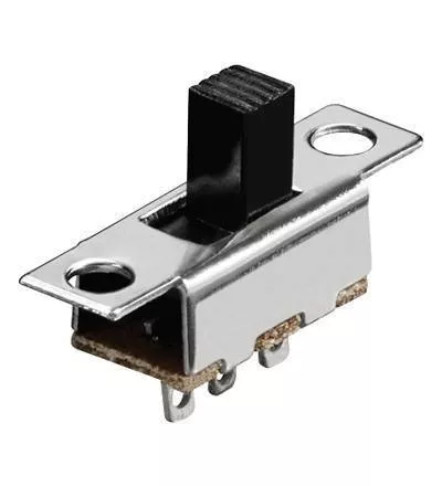  Intrerupatoare-Relee - Comutator glisant 1x UM 3 pini 11.4x6mm ON-ON 150V 0.1A Goobay