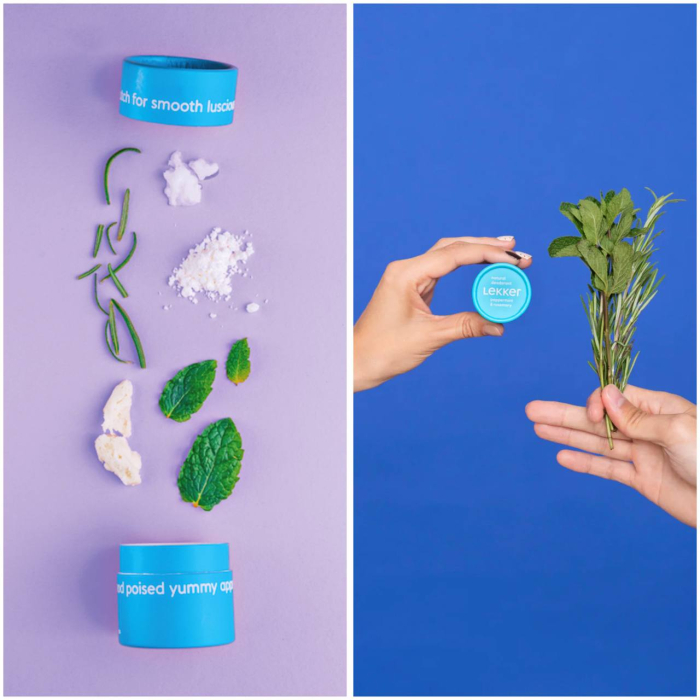 Deodorant Cremă Natural Lekker Mentă și Rozmarin, 30g – Unisex, Vegan, Fără Aluminiu, Zero Plastic [3]