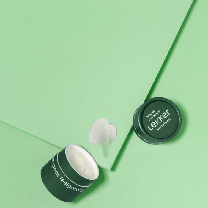 Deodorant Cremă Natural Lekker Woodland, 30g – Unisex, Vegan, Fără Aluminiu, Zero Plastic [3]