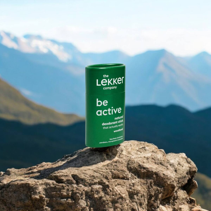 Deodorant Stick Natural Lekker „Be Active Woodland”, 40g – Vegan, Fără Aluminiu, Zero Plastic [7]