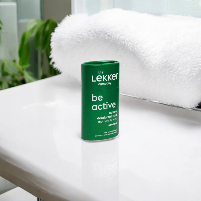 Deodorant Stick Natural Lekker „Be Active Woodland”, 40g – Vegan, Fără Aluminiu, Zero Plastic [3]