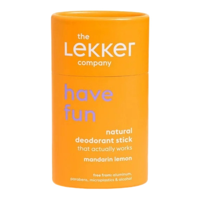 Deodorant Stick Natural Lekker Mandarine și Lămâie, 40g – Vegan, Fără Aluminiu, Zero Plastic [2]