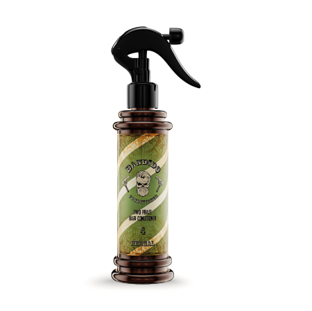BALSAM DE PAR - Balsam de păr Herbal în 2 Faze Bandido, 350ml – Cu Ulei de Cânepă și Efect Revitalizant