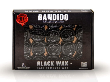 CONSUMABILE FRIZERIE - Ceară de Epilat Profesională Bandido Black, 500g