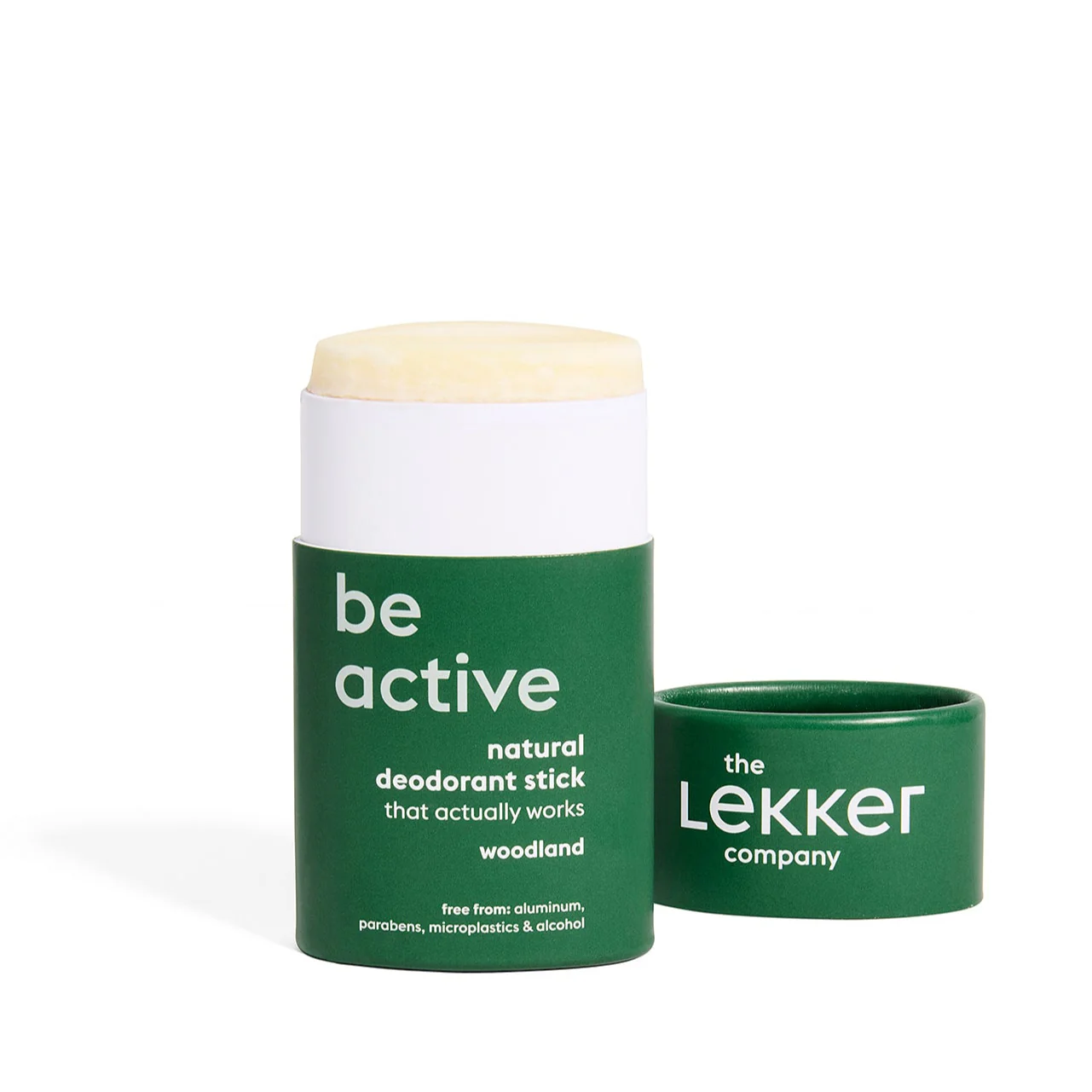 Deodorant Stick Natural Lekker „Be Active Woodland”, 40g – Vegan, Fără Aluminiu, Zero Plastic [0]
