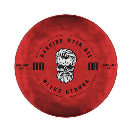 GEL DE PAR - Gel de păr Bandido 8 Ultra Strong Styling, 600ml