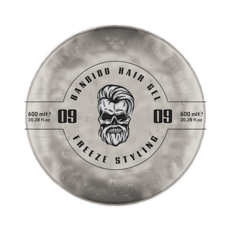 GEL DE PAR - Gel de păr Bandido 9 Freeze Styling, 600ml - Fixare Maximă 9/9