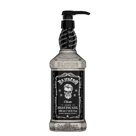 GEL DE RAS - Gel de Ras Transparent Bandido Shaved Gel Clear Exclusive, 1000ml