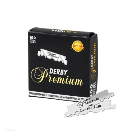 LAME DE RAS - Lame de Ras Premium Professional Derby, Set 100 buc – Jumătăți Gata Tăiate