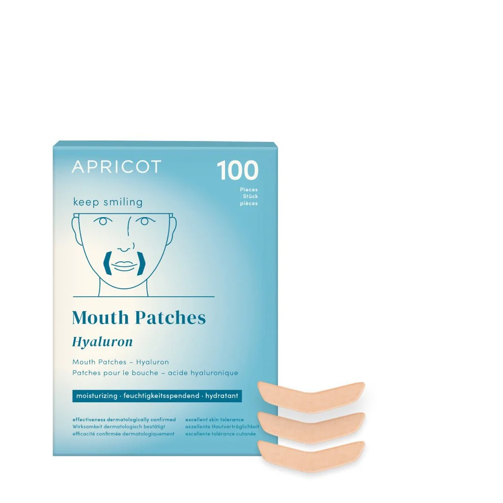 MASTI FACIALE - Plasturi Antirid pentru Ridurile de Expresie Apricot, cu Acid Hialuronic – 100 bucăți