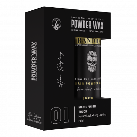 Pudra de Par Bandido Extra Volum, Finisaj Matte si Strong Hold, 32g [1]