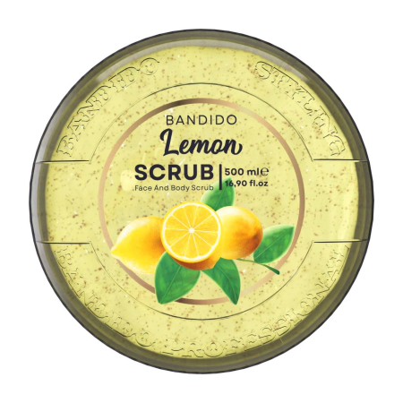 INGRIJIRE CORP - Scrub Facial Profesional Bandido cu Lămâie și Efect de Peeling, 500ml