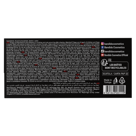 Set Creioane Antiseptice de Unică Folosință Barber Bandido, 24 x 20 Buc – Hemostatice, Igienice, Oprire Rapidă Sângerare [5]