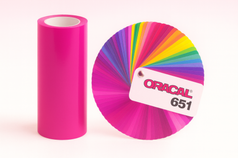 AUTOCOLANT BRANDING 651 - ORACAL 651 MAGENTA 041 GLOSSY