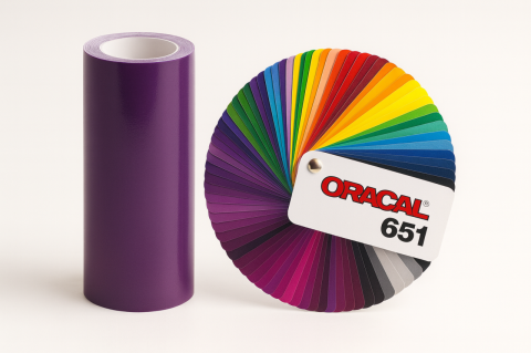 AUTOCOLANT BRANDING 651 - ORACAL 651 VIOLET 040