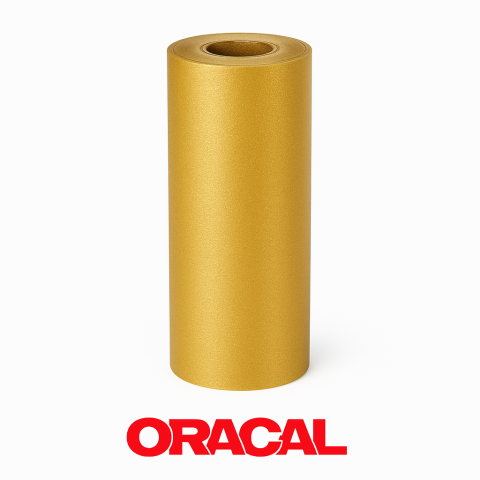 FOLIE DECORATIVA STICLA - ORACAL 8510 EFECT GLACIAL AURIU 1260MM