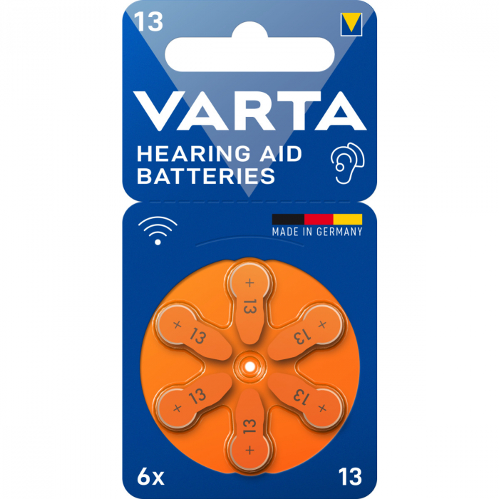Baterie 13 PR48 Varta pentru aparat auditiv 1.45V cutie 60 buc [2]