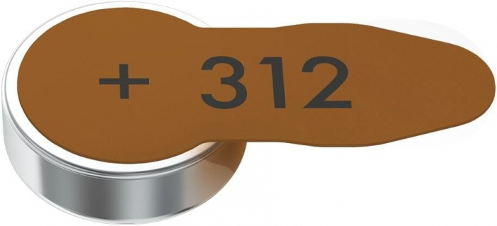 Set 24 baterii 312 PR41 Varta pentru aparat auditiv 1.45V [4]