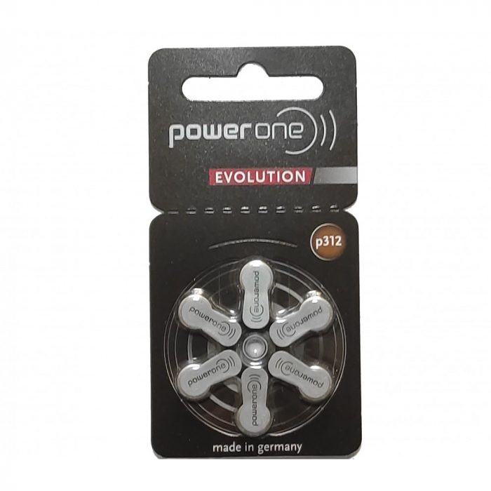 Baterie P312 PR41 Power One Evolution Zinc-Aer 1.45V cutie 60 buc [2]