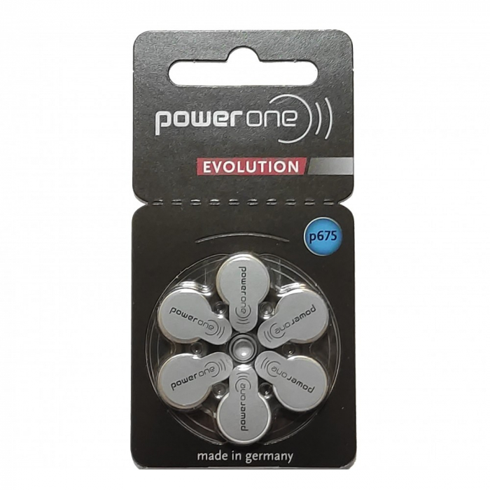 Baterie P675 Power One Evolution Zinc-Aer 1.45V cutie 60 buc [2]