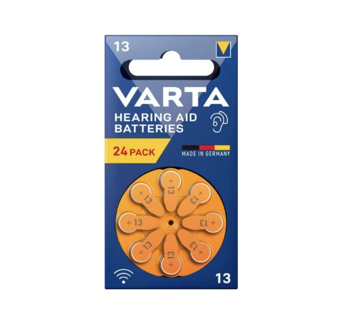 Set 24 baterii 13 PR48 Varta pentru aparat auditiv 1.45V [2]