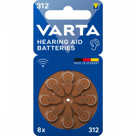 Set 80 baterii 312 PR41 Varta pentru aparat auditiv 1.45V [1]