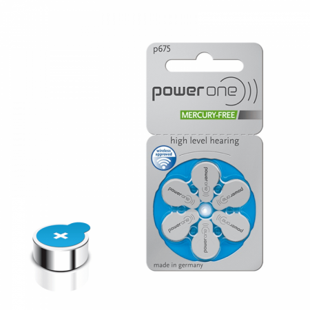 Baterie P675 Power One Zinc-Aer 1.45V cutie 60 buc [1]