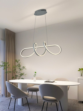 Corpuri iluminat interior - Lampă suspendată TREVANCE LED spiralată S