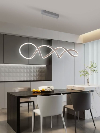 Corpuri iluminat interior - Lampă suspendată TREVANCE LED spiralată L