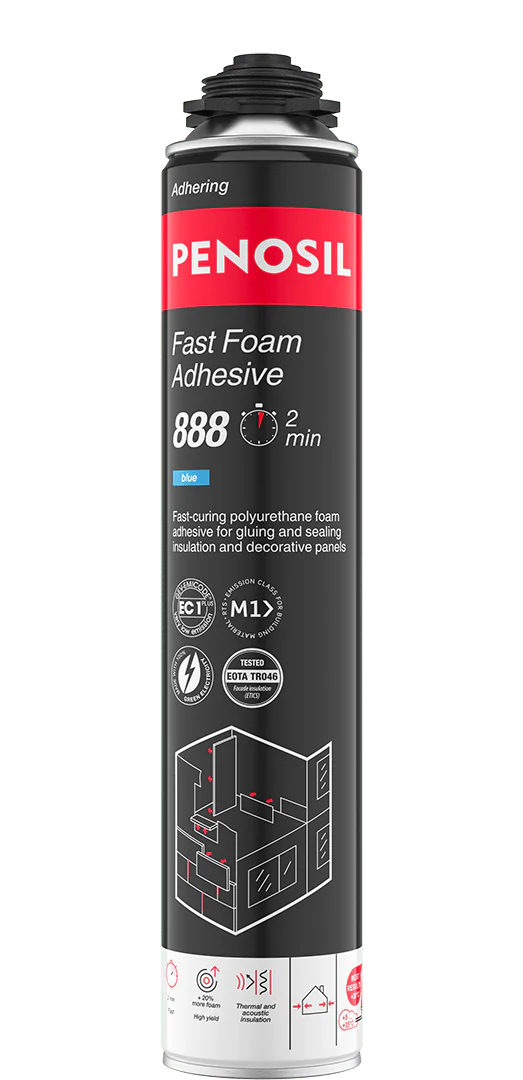 Adezivi  de montaj - PENOSIL Fast Foam Adhesive 888 - spumă adezivă ultrarapidă