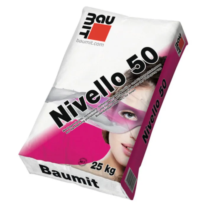 Interioare - Sapa autonivelanta Baumit Nivello 50, interior / exterior, 25 kg