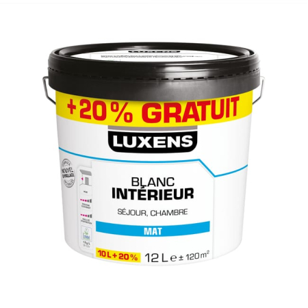 Interioare - Vopsea Blanc Interiuer Luxens 12L
