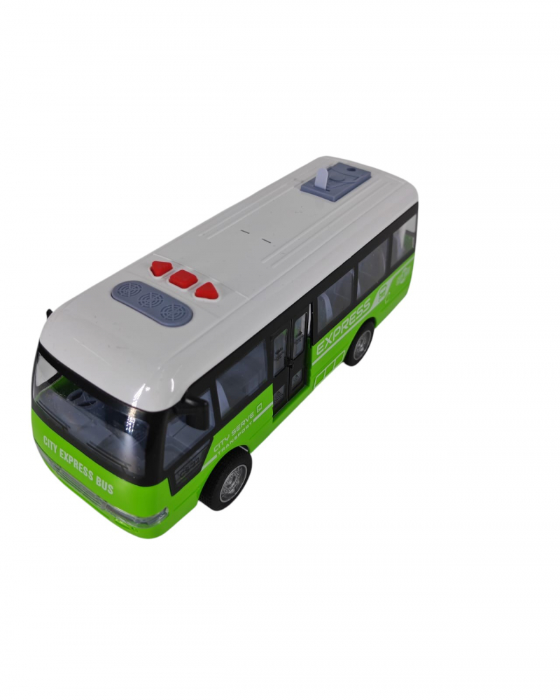 Set 6 Autobuze Electrice cu Sunet și Lumini – 2 Modele (Verde & Galben) – pentru Copii 3+ Ani – Vânzare Engros [2]
