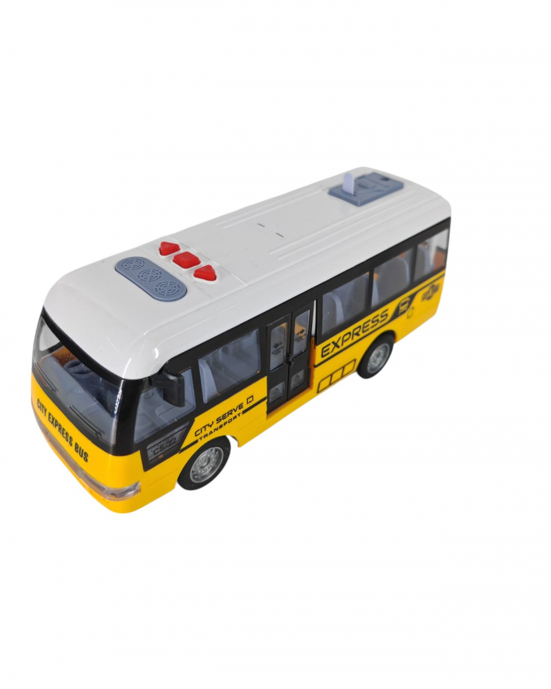 Set 6 Autobuze Electrice cu Sunet și Lumini – 2 Modele (Verde & Galben) – pentru Copii 3+ Ani – Vânzare Engros [4]