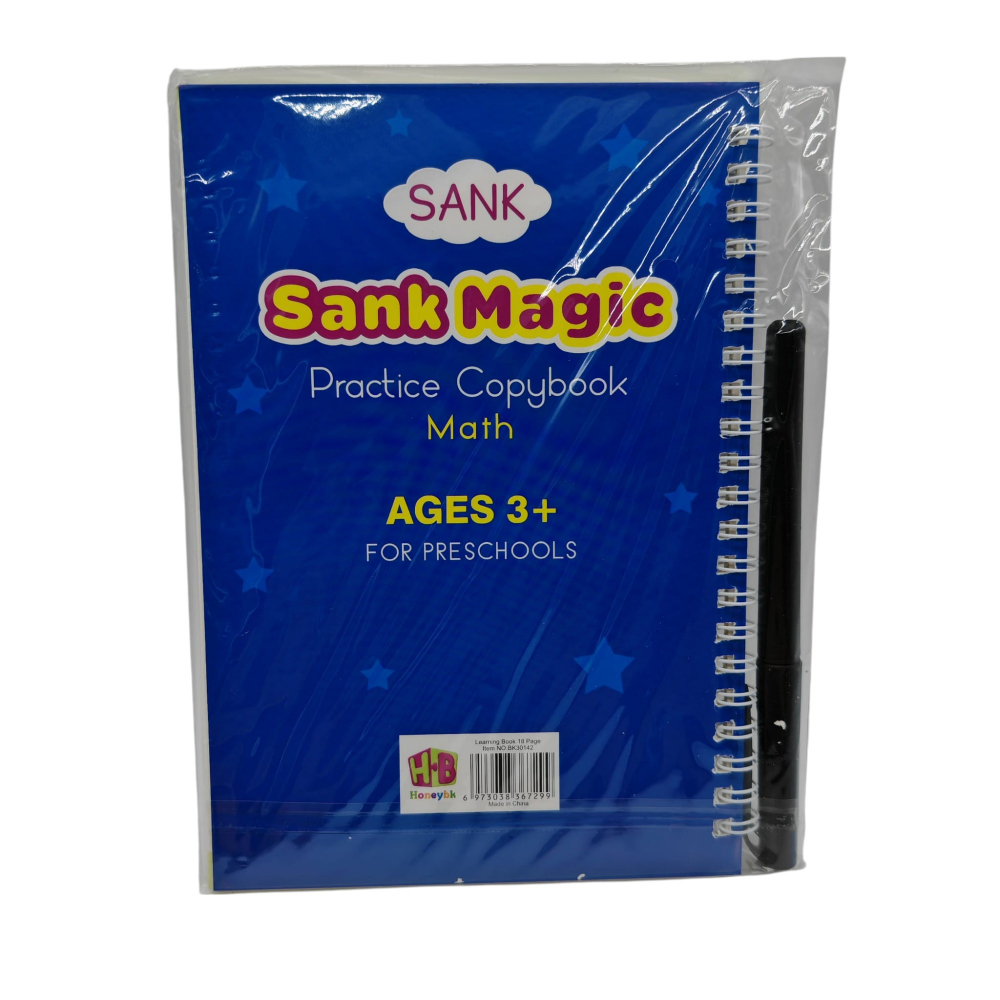 Caiet Magic Matematică cu Cifre Impregnate – Șanț Ghidat pentru Scriere – Vânzare Angro [2]