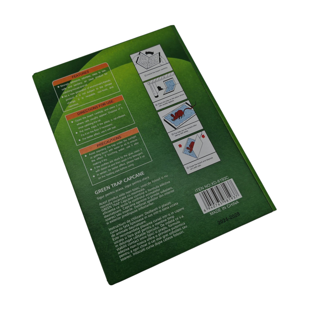 Capcană cu Lipici pentru Șoareci Green Trap – Vânzare Engros [4]