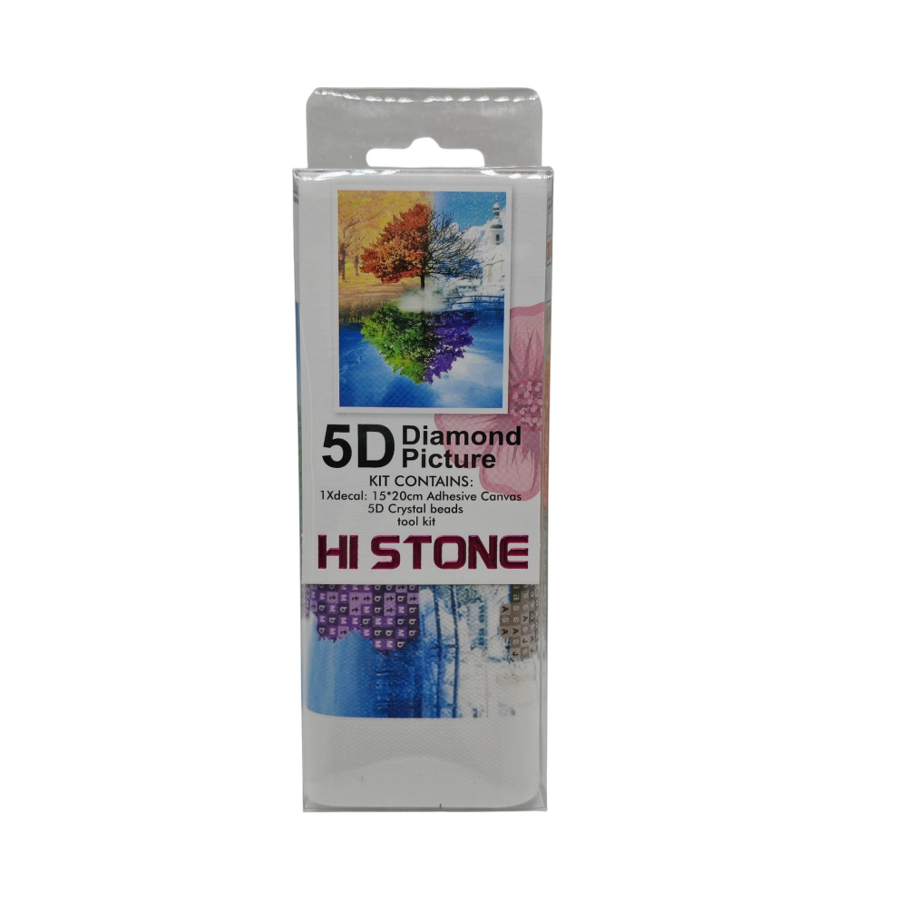 Kit Pictură 5D – Canvas 15x20 cm + Mărgele Cristal 5D + Kit Unelte – Artă Creativă DIY [1]