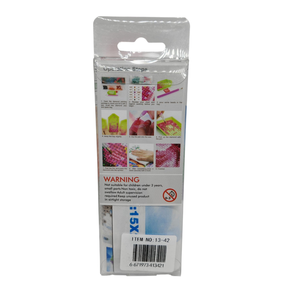 Kit Pictură 5D – Canvas 15x20 cm + Mărgele Cristal 5D + Kit Unelte – Artă Creativă DIY [2]