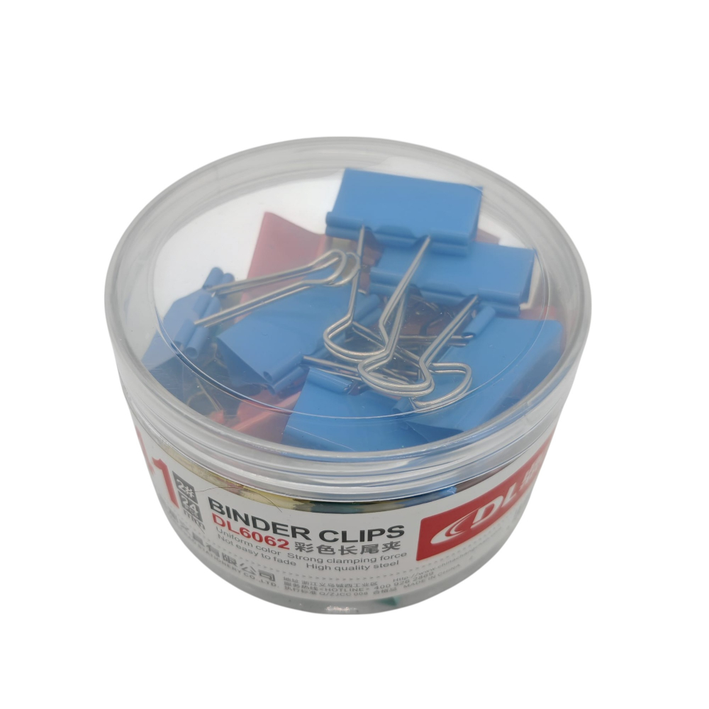 Cleme Metalice de Prindere DL, Mărimea 41 – 24 Bucăți/Cutie – Roz și Albastru – Vânzare Angro [2]