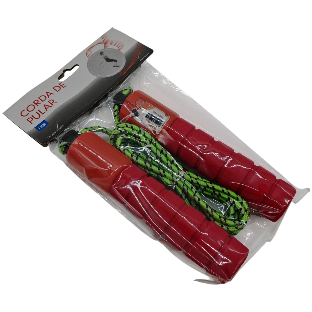 Coardă de Sărit cu Contor Manual – 2 Modele – Roșu și Verde – Vânzare Engros [2]