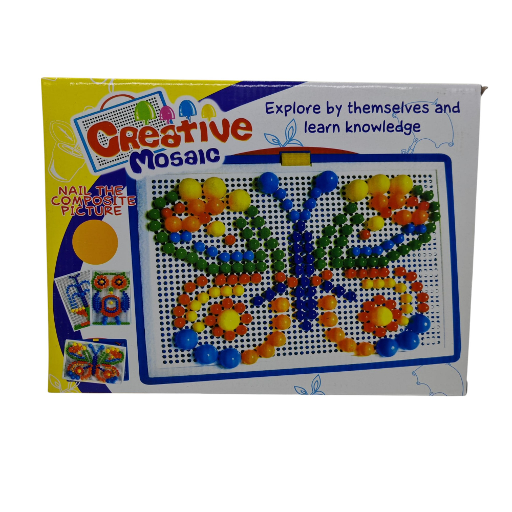 Joc Creativ Mosaic – Joc Educativ și Interactiv pentru Copii 3+ Ani [1]