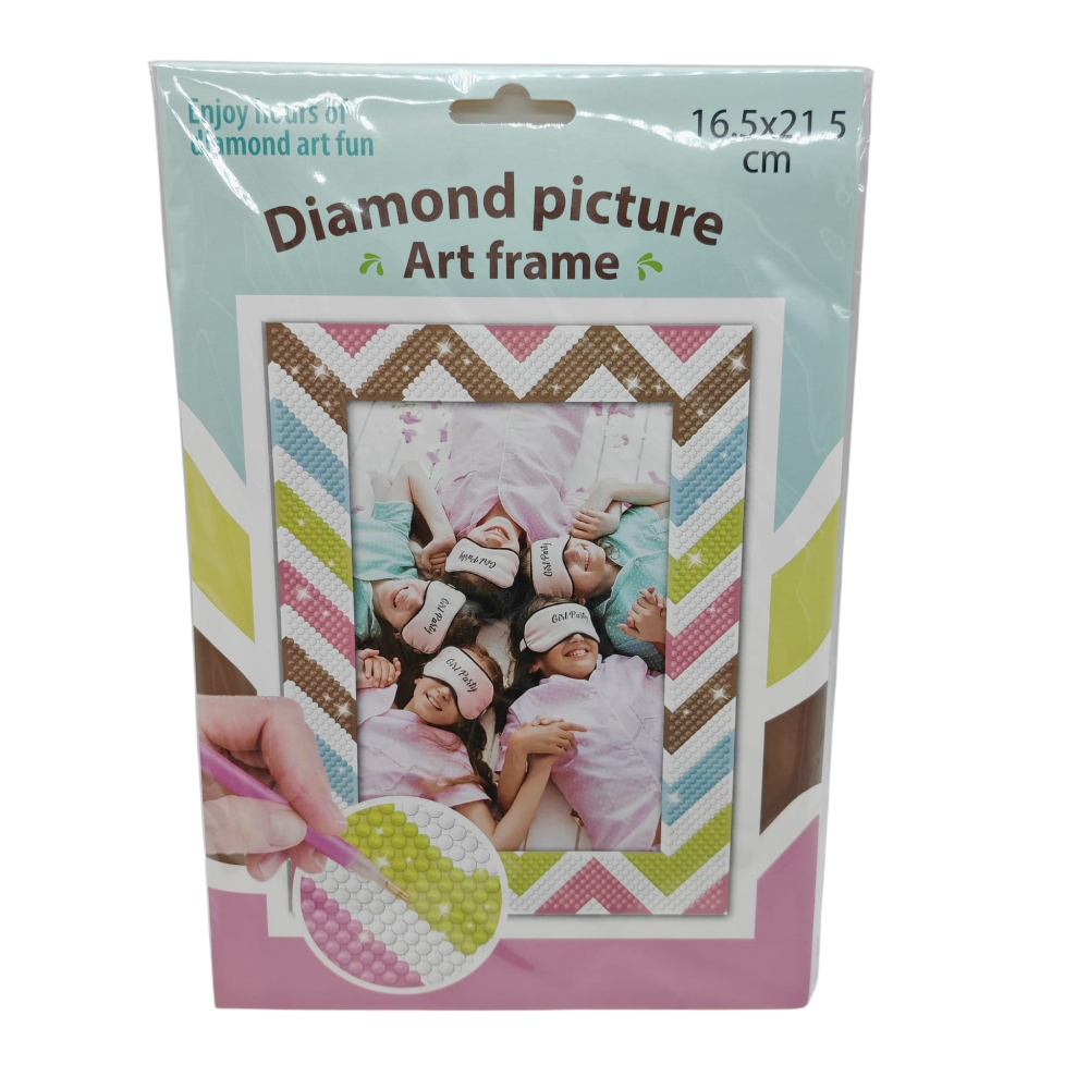 Kit Art Frame 5D – 16.5x21.5 cm – Cu Ramă Foto, Mărgele Cristal și Unelte – Ideal pentru Vânzare en-gros [1]