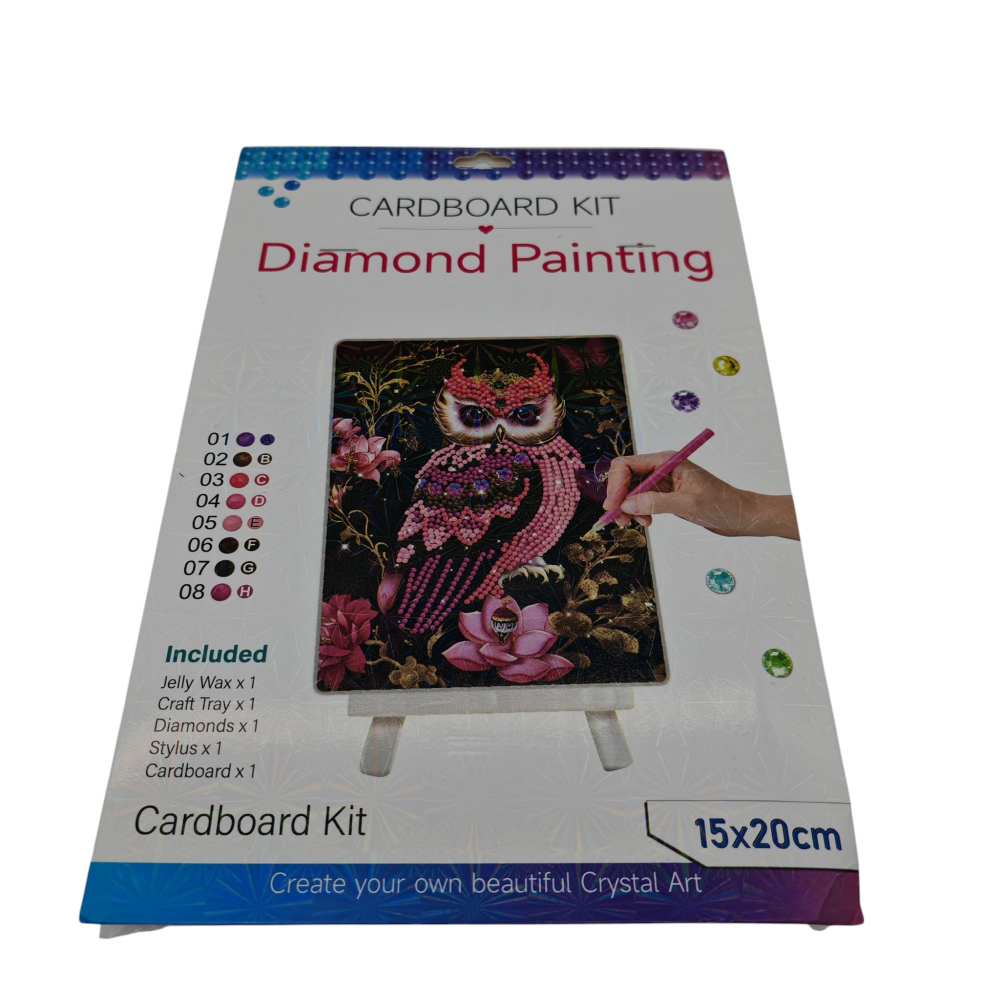 Kit Diamond Painting – Canvas 15x20 cm + Mărgele Cristal 5D + Set Unelte – Artă DIY [1]