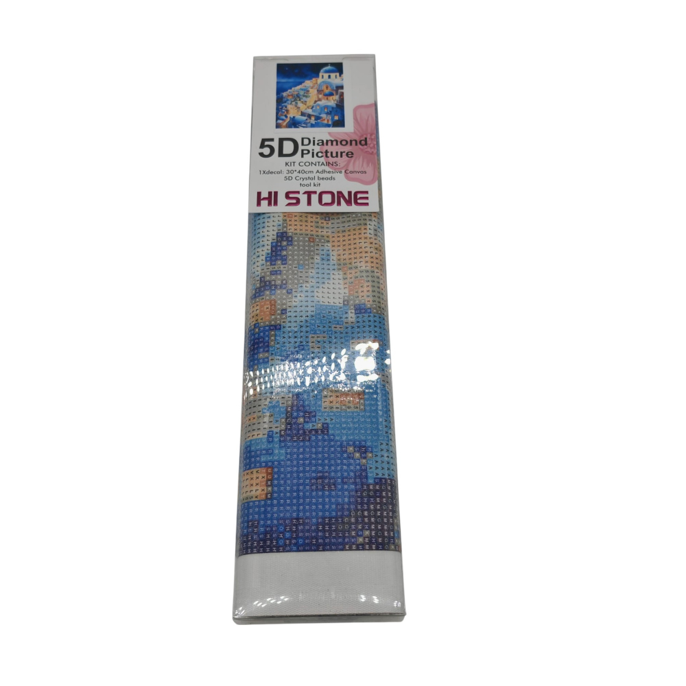 Kit Pictură 5D – Canvas 30x40 cm + Mărgele Cristal 5D + Set Unelte – Artă DIY cu Efect Strălucitor [5]