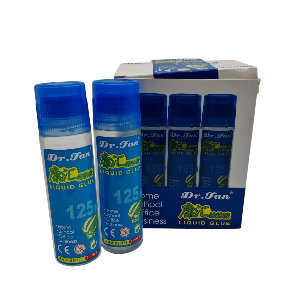 Lipici Lichid Dr. Fan – 125 ml – Set 9 Bucăți – Vânzare Engros [4]