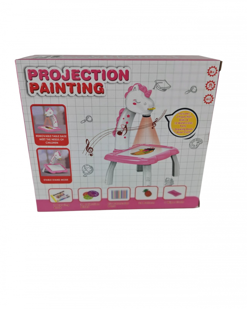 Masă de Desen cu Proiector pentru Copii 3+ Ani - Vânzare Engros [2]