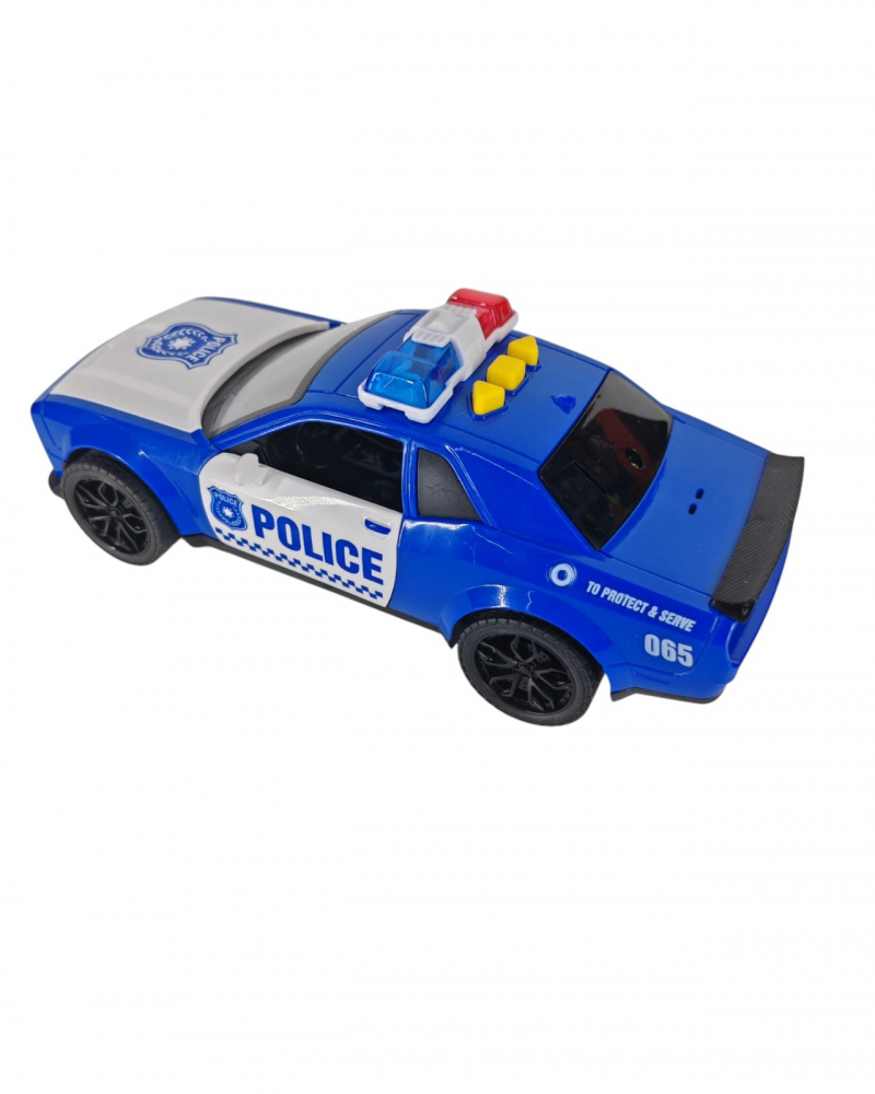 Set 6 Mașini de Poliție cu Sunet și Lumini – 2 Modele (Neagră & Albastră) – pentru Copii 3+ Ani – Vânzare Engros [3]