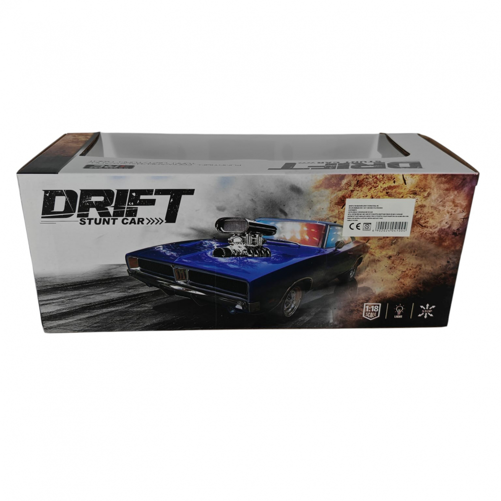 Mașină Drift Stunt Car Alba cu Radiocomandă – Frecvență 27 MHz, Scară 1:18, pentru Copii 3+ Ani – Vânzare Engros [2]