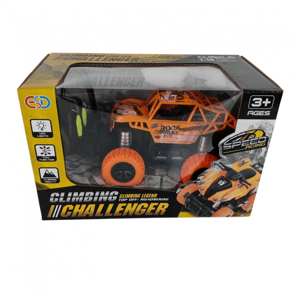 Mașinuță Climbing cu Radiocomandă – Scară 1:18, pentru Copii 3+ Ani, Disponibilă în Culori Variate – Vânzare Engros [3]